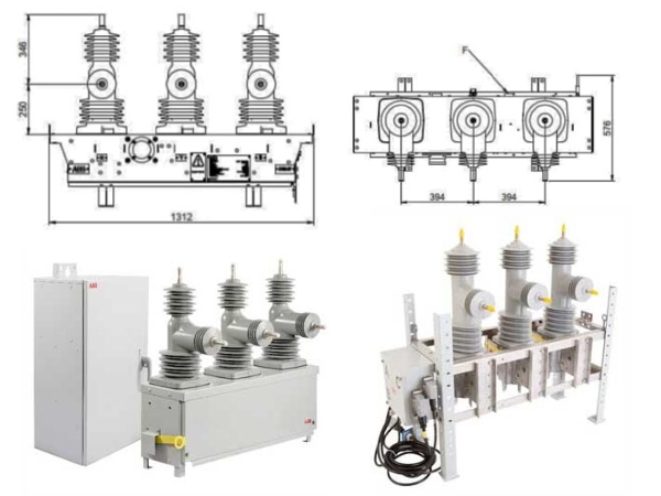 Mô tả về cấu tạo Recloser ABB trọn bộ